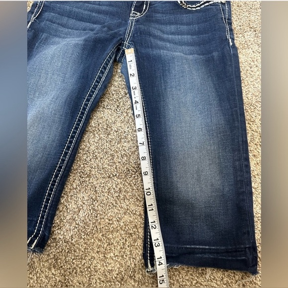 Miss me girls capri size 16 raw hem - Picture 10 of 11